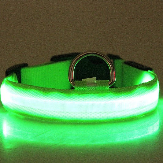 VOREL NightSafe LED Dog Collar