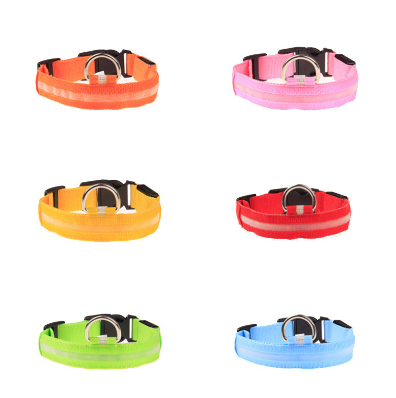 VOREL NightSafe LED Dog Collar